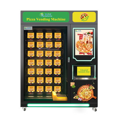 Shopping Mall Business Banknote Credit Card Automatic Heated Hot Food Combo Frozen Pizza Vending Machine