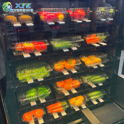 Fast Delivery 32 Inches Touch Screen Salad Fruit Vegetables Sale Guangdong Vending Machine