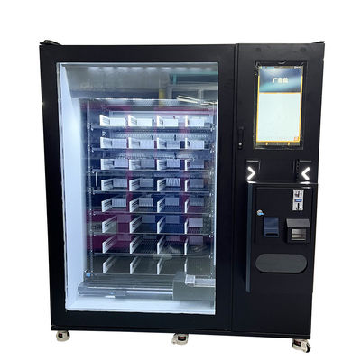 XYZ Factory Pre Meal Pasta Rice Frozen Heated Double Microwave Ovens Fast Hot Food Custom Vending Machines for Sale