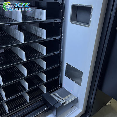 XYZ Factory Pre Meal Pasta Rice Frozen Heated Double Microwave Ovens Fast Hot Food Custom Vending Machines for Sale