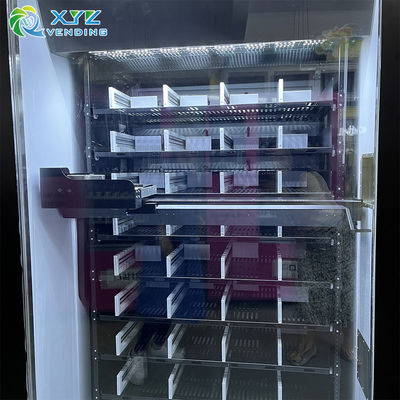 XYZ Factory Pre Meal Pasta Rice Frozen Heated Double Microwave Ovens Fast Hot Food Custom Vending Machines for Sale