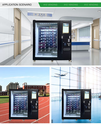 XYZ 24 Hours Convenient Store Oven Heated Fast Meal Bento Lunch Box Vending Machine for Hot Food