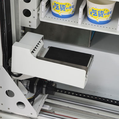 XYZ Source Factory Adjustable Slots Touch Screen Water Heated Tea Noodle Japan Hot Food Vending Machine