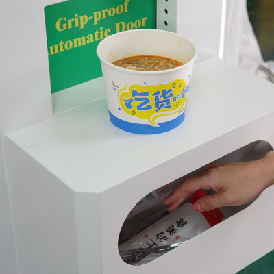 Popular Sell 55 Inch Touch Screen Self Automatic Instant Noodle Hot Water Ramen Vending Machine Hot Food