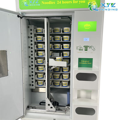 Adjusted Slots Touch Screen Full Automatic Japanese Milk Tea Hot Water Heated Cup Noodle Vending Machine