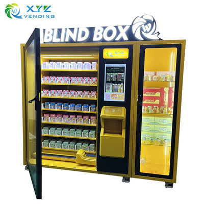 Prizes Exchange Touch Screen with Letter Lighting Lucky Gift Blinds Box Vending Machine
