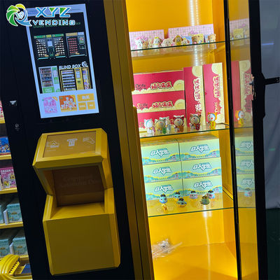 Lighting XY Elevator System Adjustable Slots Blind Gift Toy Doll Touch Screen Secret Box Vending Machine