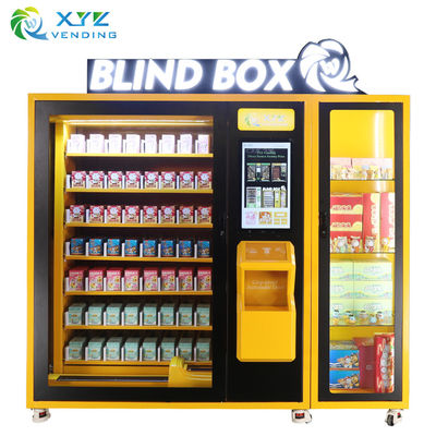Lighting XY Elevator System Adjustable Slots Blind Gift Toy Doll Touch Screen Secret Box Vending Machine