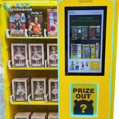 Thickened Tempered Glass 21.5 Inch Touch Screen Xy Elevator Gift Blind Lucky Small Mystery Box Vending Machine