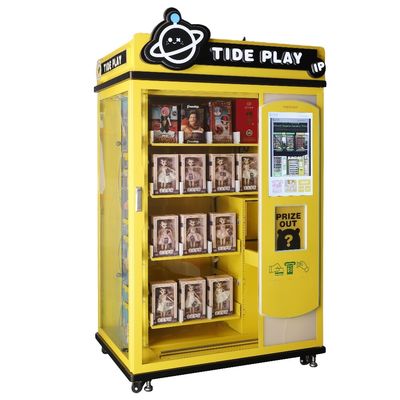 XYZ Luminous Letter Adjustable Slots Automatic Pick-up Door Gift Touch Screen Lucky Box Vending Machine