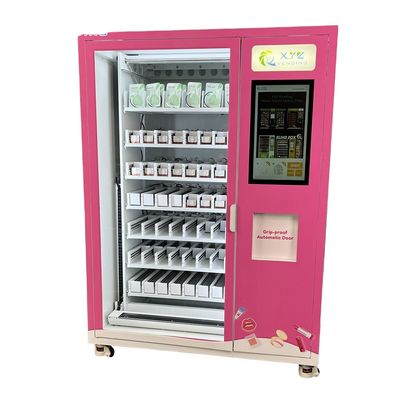 XY Axis Lift System Steel Metal Touch Screen Retail Items Cosmetics Combo Hair Lashes Vending Machine