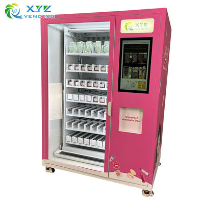 Steel Metal XY Axis Elevator System Customize Qr Code Elevator Touch Screen Beauty Hair Vending Machine