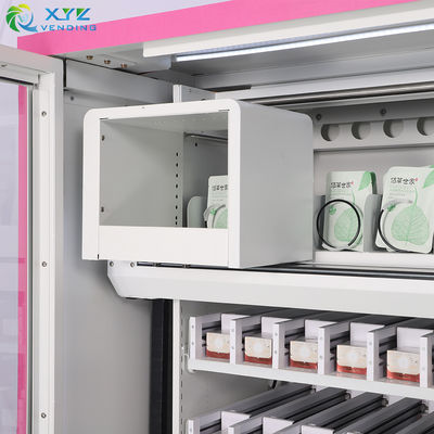 Steel Metal XY Axis Elevator System Customize Qr Code Elevator Touch Screen Beauty Hair Vending Machine