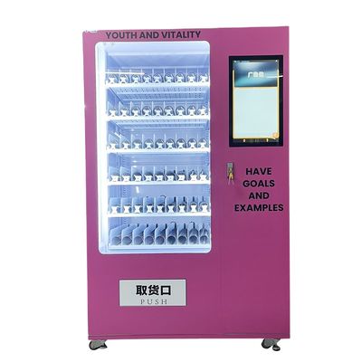 XYZ Cheap 21.5 Inch Touch Screen Banknote Coin Cosmetic Combo Hair Lashes Vending Machine Beauty