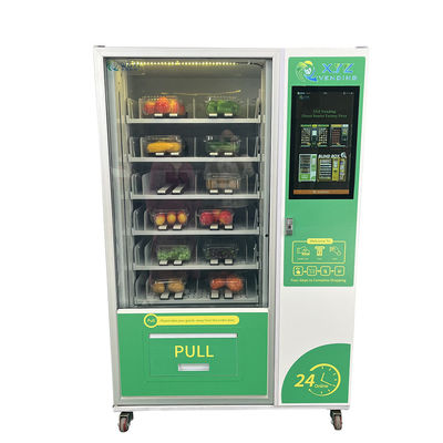 XYZ Source Factory Touch Screen With Conveyor Belt Elevator Fruit Food Snacks Vending Machine Drinks
