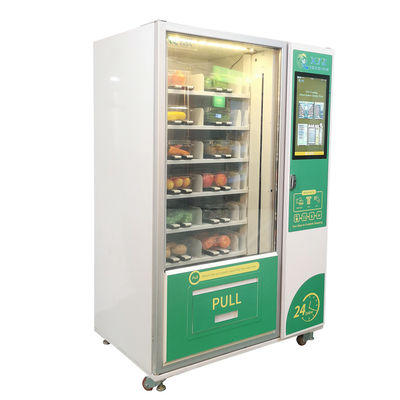 Elevator Cheap Large Capacity Cool Refrigerated Combo Beverage Milk Tea Snacks Smoothie Vending Machine
