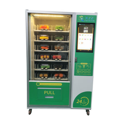 Modern Wifi Support Banknote Credit Card Milk Cake Fresh Fruit Elevator Wholesale Automatic Food Fruit Vending Machine