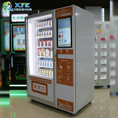 Office Park Hospital Automatic Touch Screen Combo Beverage Snack Food and Drinks Cold Drink Vending Machine