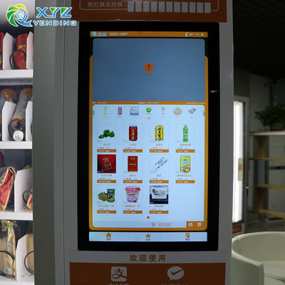 Export Europe Popular Big Capacity Spring Pusher Drink Snacks Self Service Combo Beverage Vending Machine