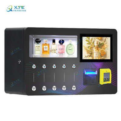 XYZ Wall-mounted Automatic Small 5ml Cash Banknotes Coin Operated Credit Card Perfume Spraying Dispenser Vending Machine