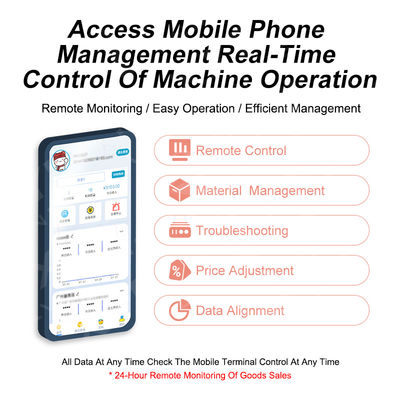 Custom Phone Case Automatic Printer Vending Machine Self-service Phone Case Vending Machine With Credit Card Payment System