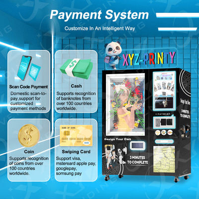 Innovative Smart Phone Case Diy Printer Vending Machine Phone Case Vending Machine