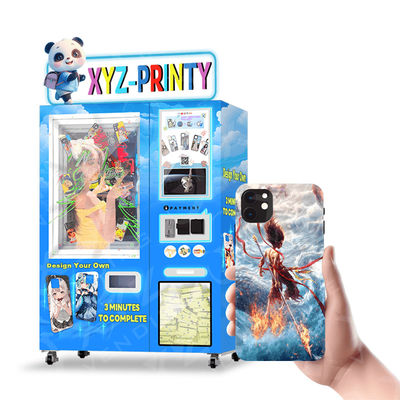 New Arrival Self Service Diy Phone Case Printer Vending Machine Automatic Smart Phone Case Printing Vending Machine