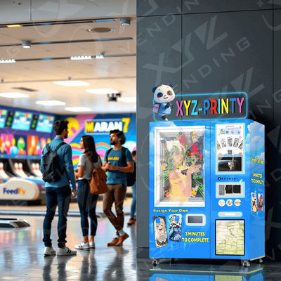 Guangzhou Customised Commercial Self Service Full Automatic UV Printing Mobile Phone Case Vending Machine