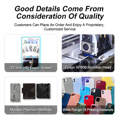Guangzhou Customised Commercial Self Service Full Automatic UV Printing Mobile Phone Case Vending Machine