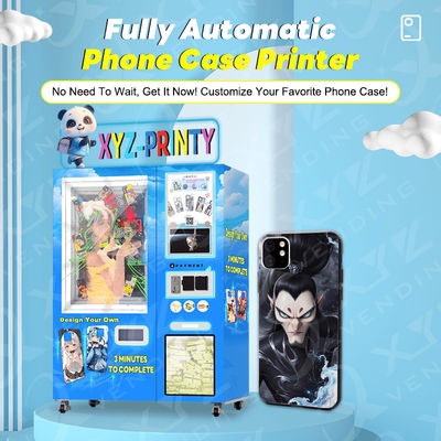 New Type Custom Automatic Phone Case Vending Machine DIY Phone Case Printing Machine